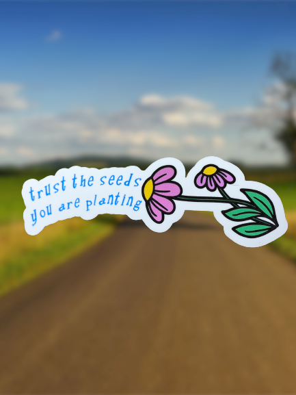 Matte vinyl stickers