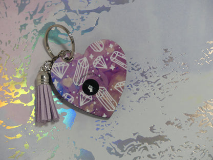 heart keychain